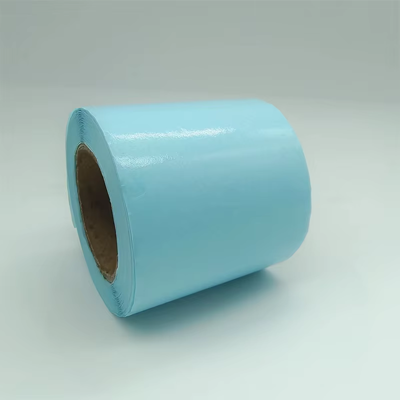 Silicone Coating Glassine Paper Liner 40 50 60 Gsm White Blue Waterproof Adhesive Label Sticker for Food Release Paper Included3
