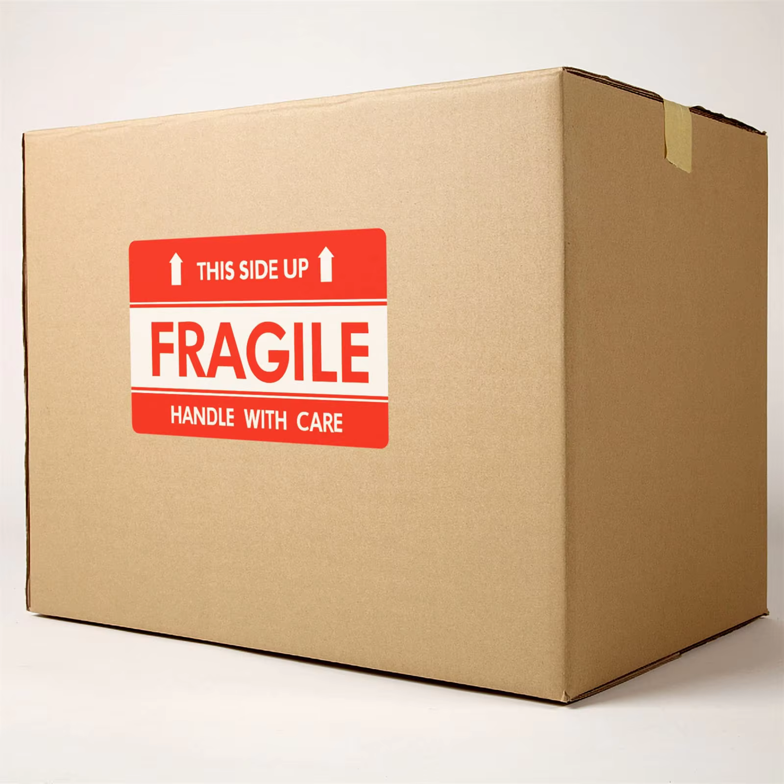 Fragile Labels Semi Gloss Stickers 2 X 3 Inch Roll 3 Inch Core Shipping Warning Labels manufacture