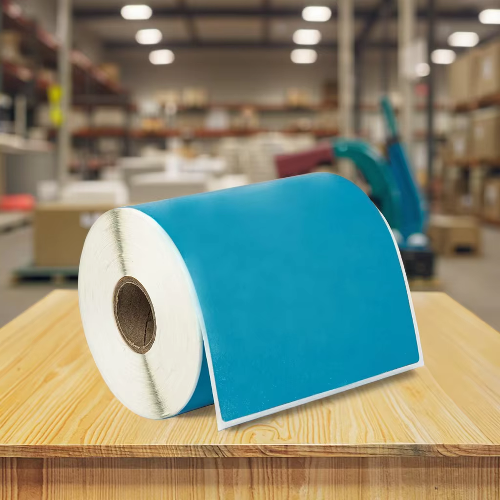 Colors Thermal Adhesive Labels Desk Printer Labels Printer Decoration Shipping Labels supplier