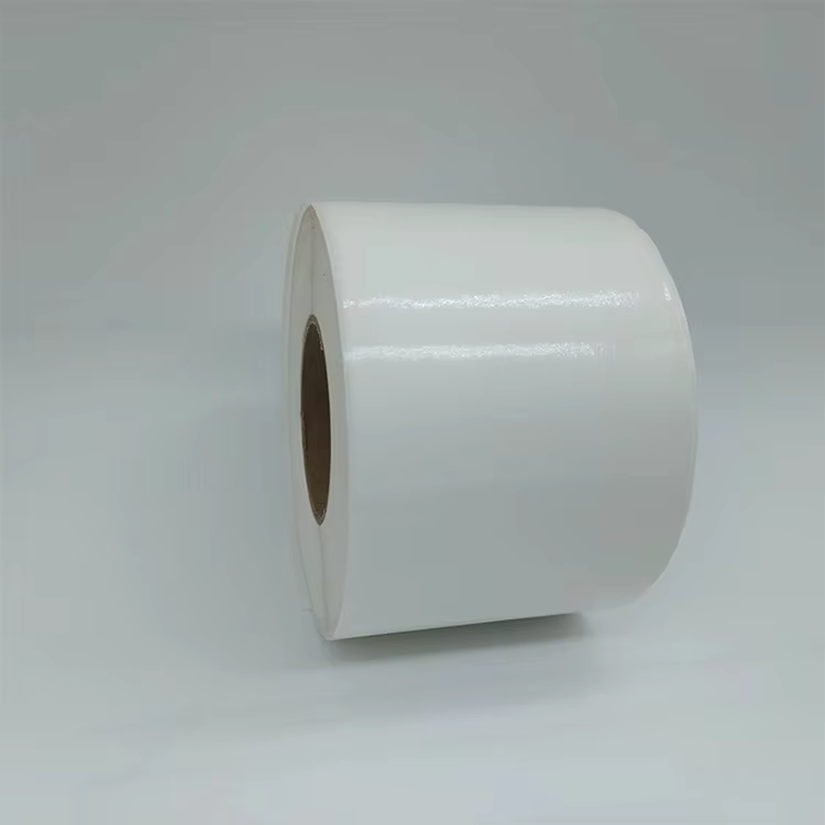 Yellow Glassine Liner Jumbo Roll Single Sided Silicone Oil Coated Kraft Liner Paper PEK Release Paper for Sticker Applications4