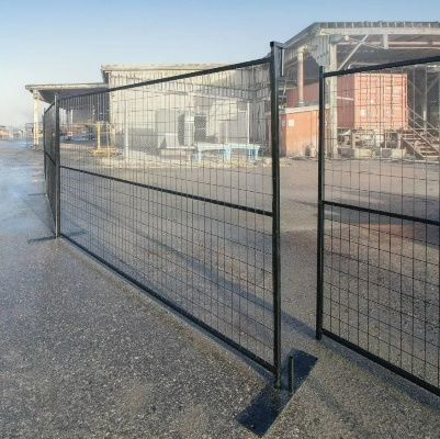 Clôture temporaire idéale pour les chantiers de construction