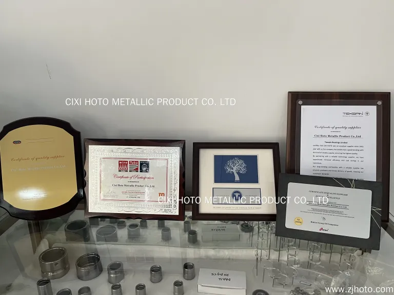 The recognition of our customers over the years