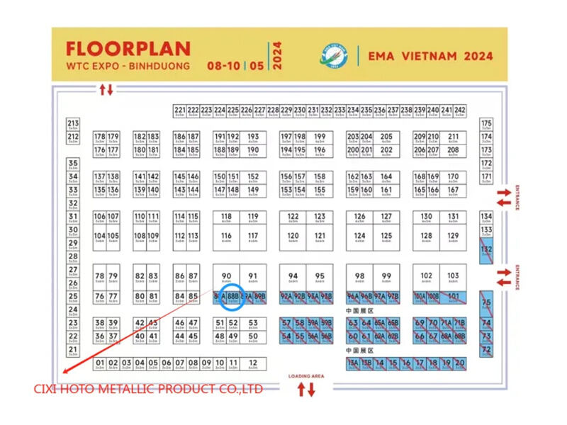 CIXI HOTO is professional manufacturer of bearing&bearing ring Will participate in the Vietnam bearing&ring exhibition