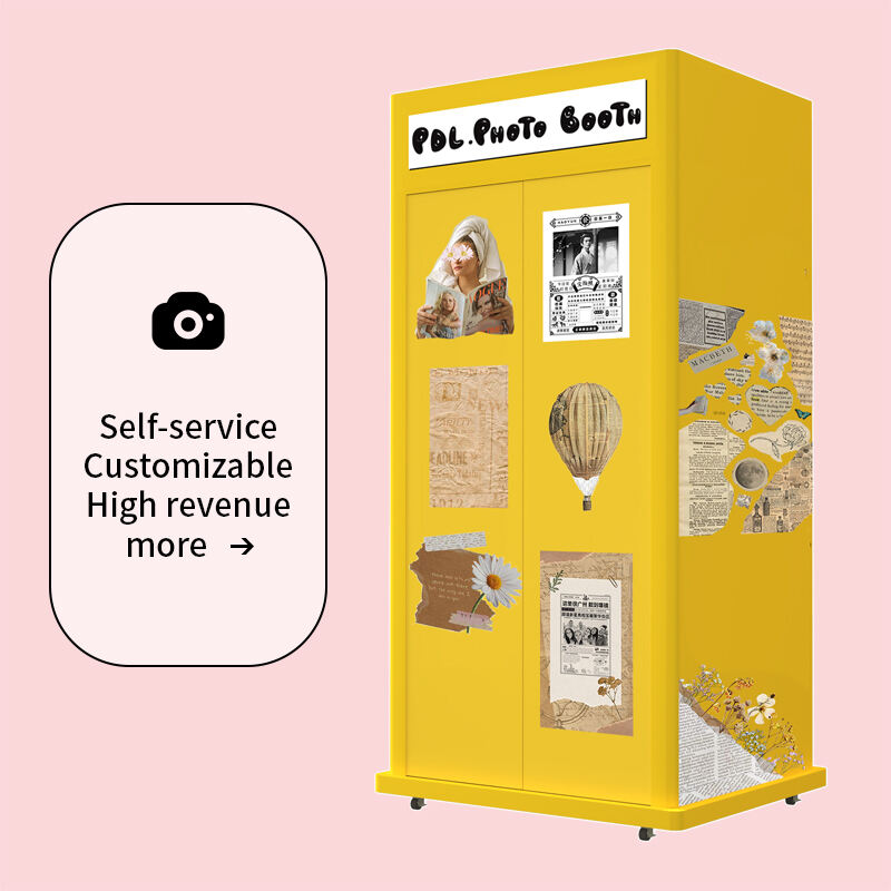 PDL  Photo Booth（Double door Sticker model Style）