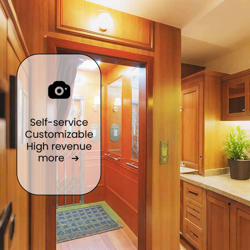 OLD-FASHIONED ELEVATOR Scene · Selfie Studio