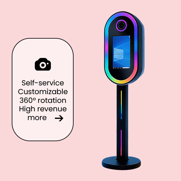 PDL Magic Mirror Photo Booth-Cylindrical style