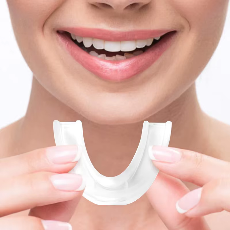 Silicone Stop Snoring Anti Snore Mouthpiece Apnea Guard Bruxism Tray Sleeping Aid Mouthguard Personal Health Care Sleep Snoring