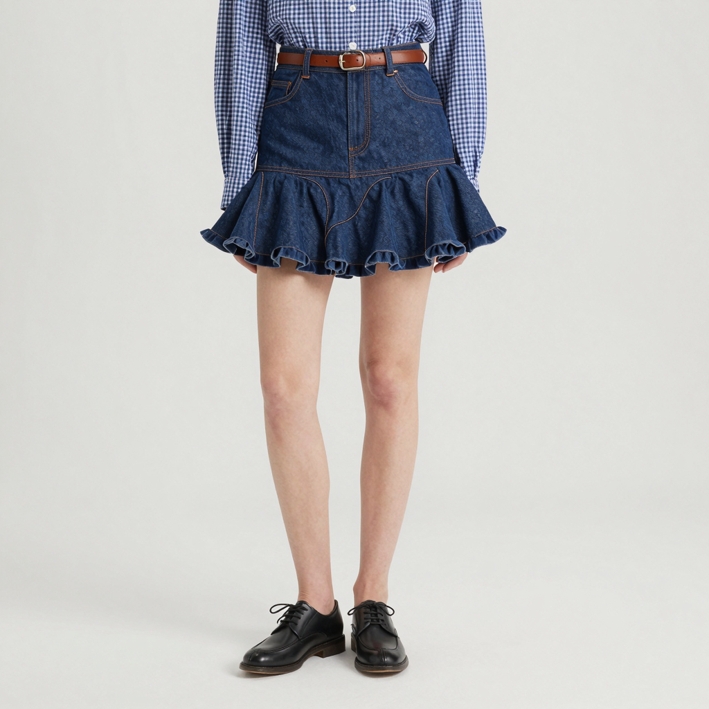  2026  Women's Denim Skirt Silhouette Trend Analysis