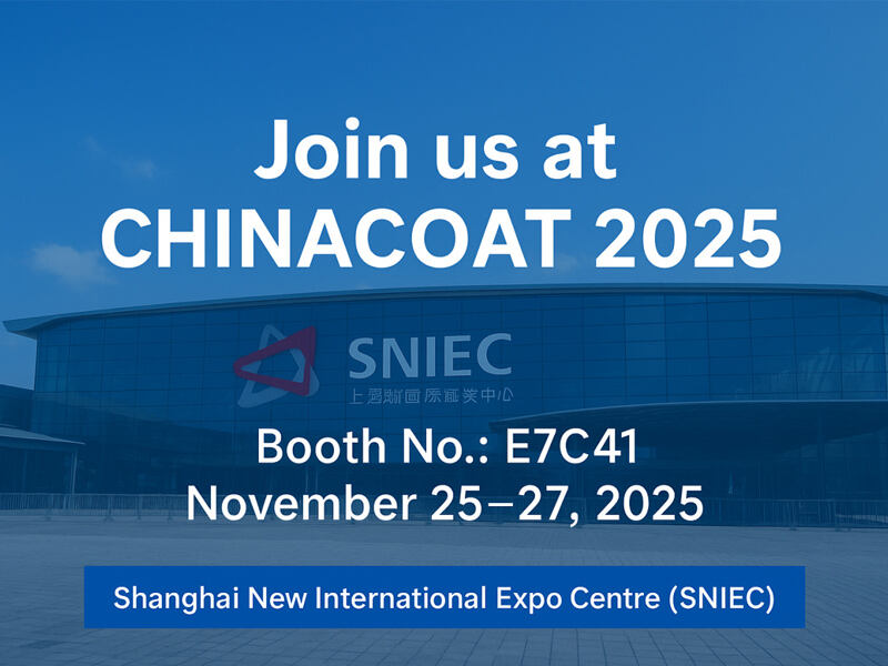 Join Us at CHINACOAT 2025 – Explore the Future of Acrylic Resins and Coating Solutions