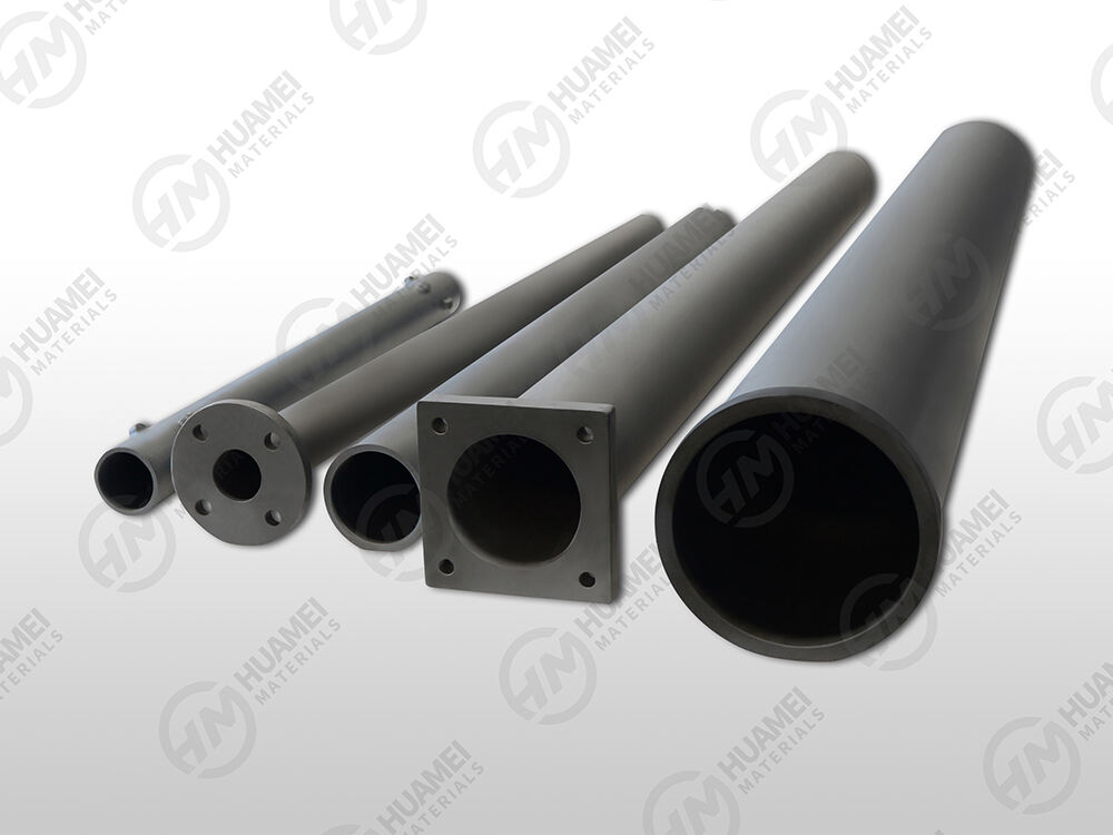 Silicon carbide (SiC) outer radiant tubes/pipes