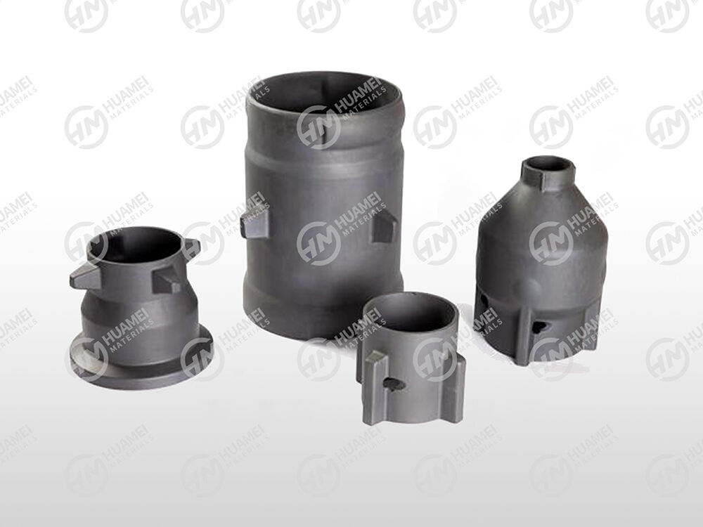Silicon carbide (SiC) flame tubes/pipes