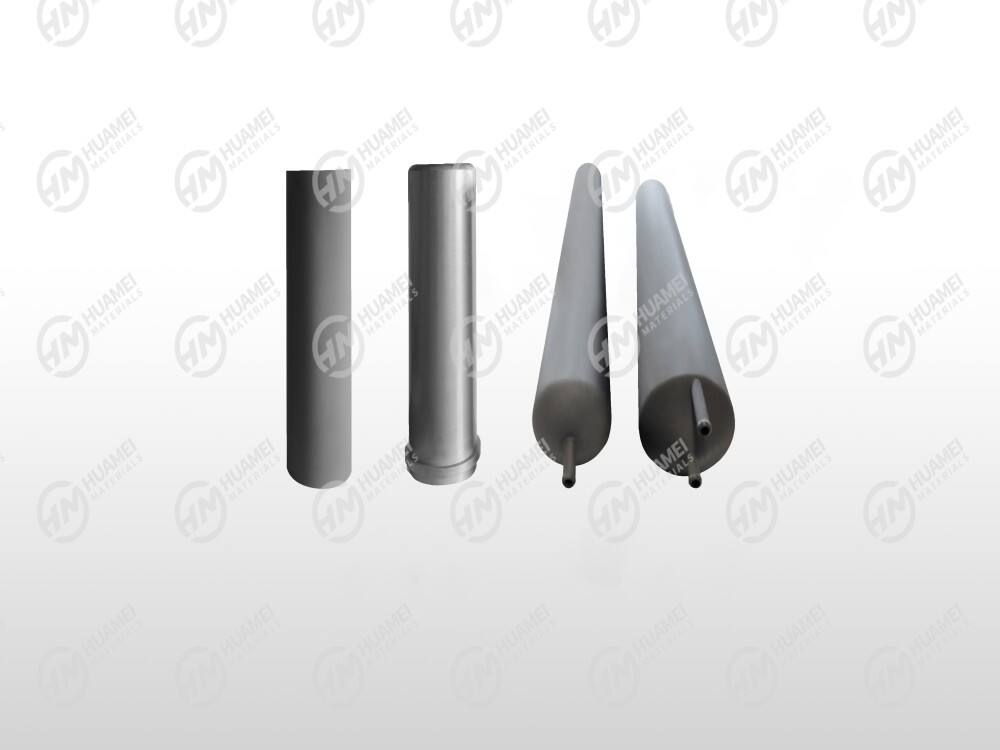 Silicon carbide (SiC) atmosphere furnace tubes for semiconductor