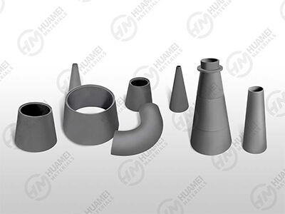 Silicon carbide (SiC) cyclone cone sleeves/linings/liners for mining