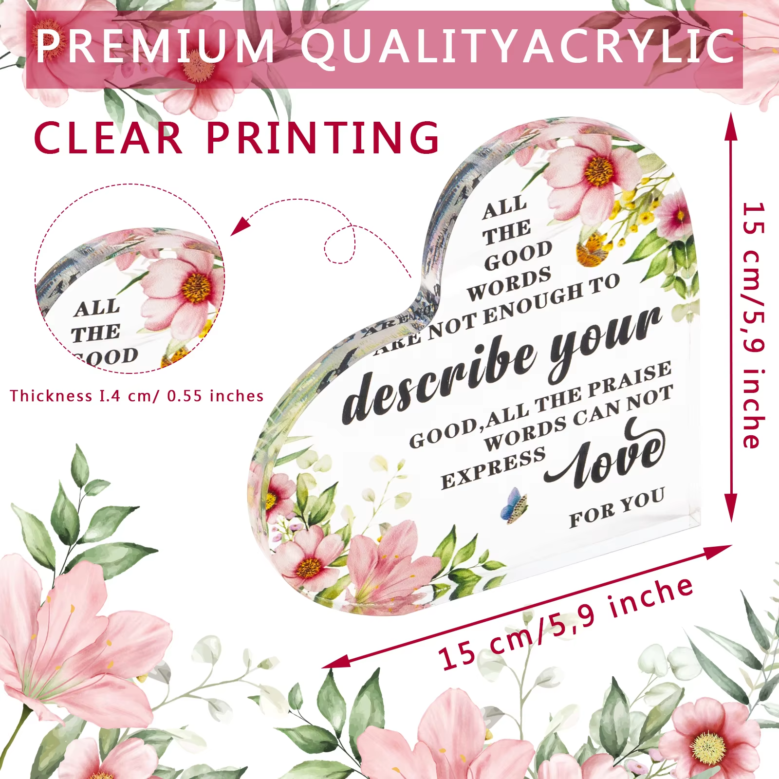 What can you personalize with acrylic ornaments?