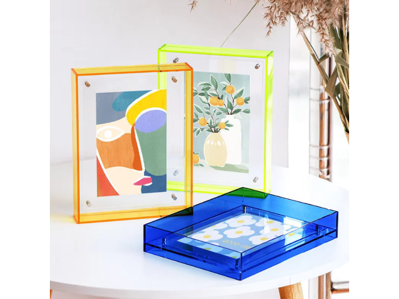 Why use acrylic block picture frames?