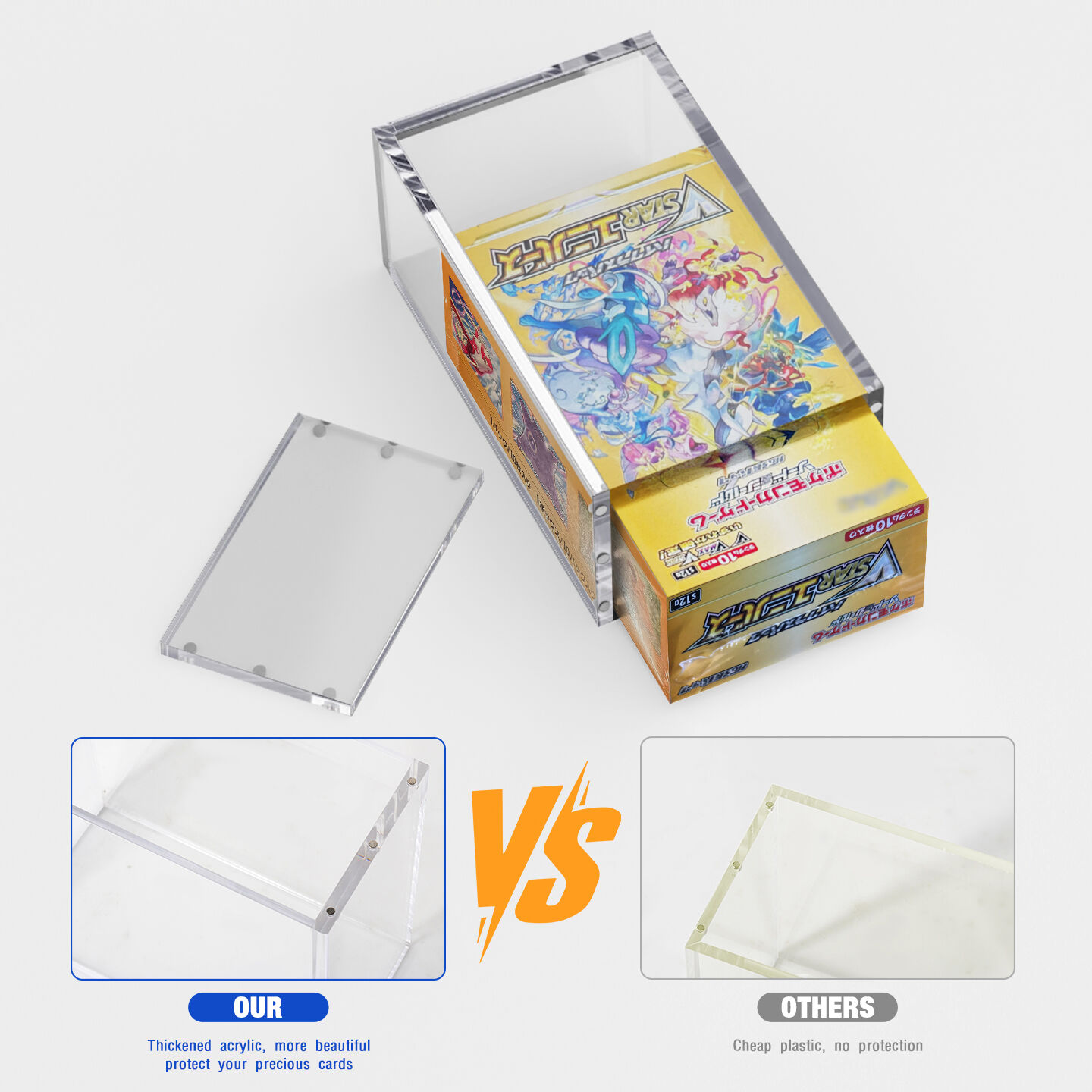 Modern Transparent Acrylic TCG Protector Display Case_2.jpg