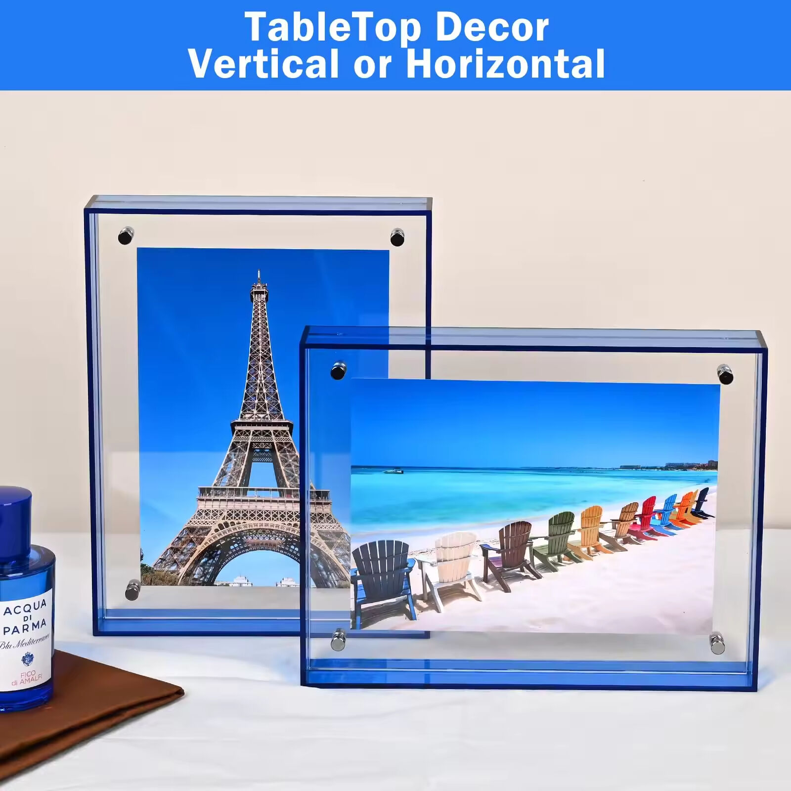 Découvrez les avantages uniques de nos cadres acryliques pour photos