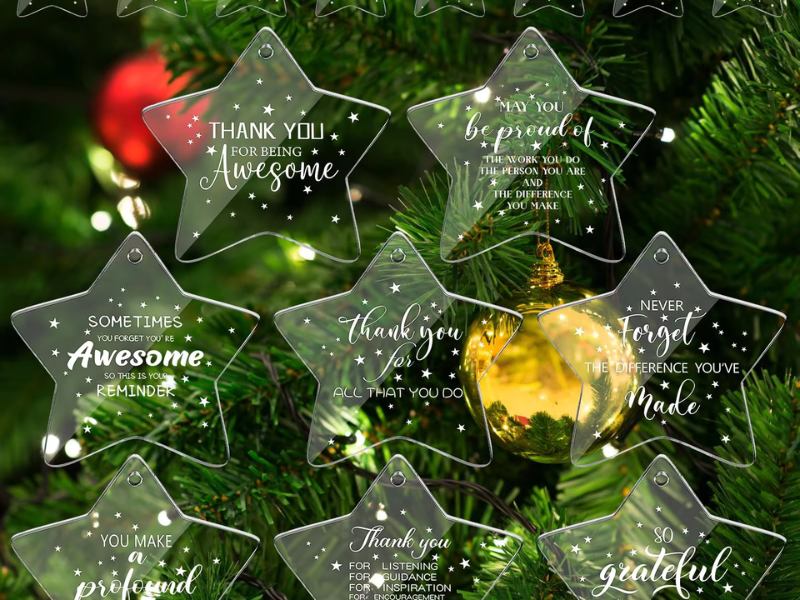 How to design acrylic custom ornaments?