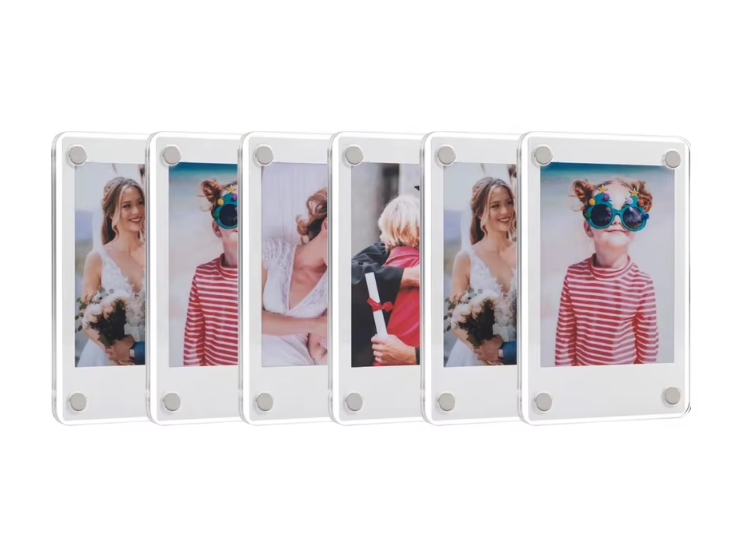 How to install wall mounted acrylic photo frames?