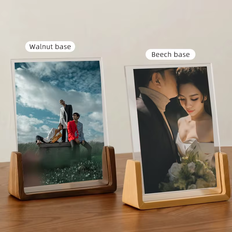 What is an acrylic block frame?