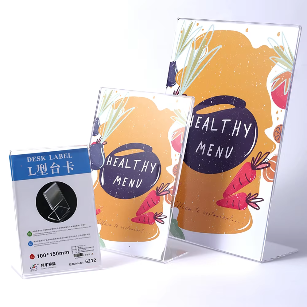 Why use a plastic menu holder?