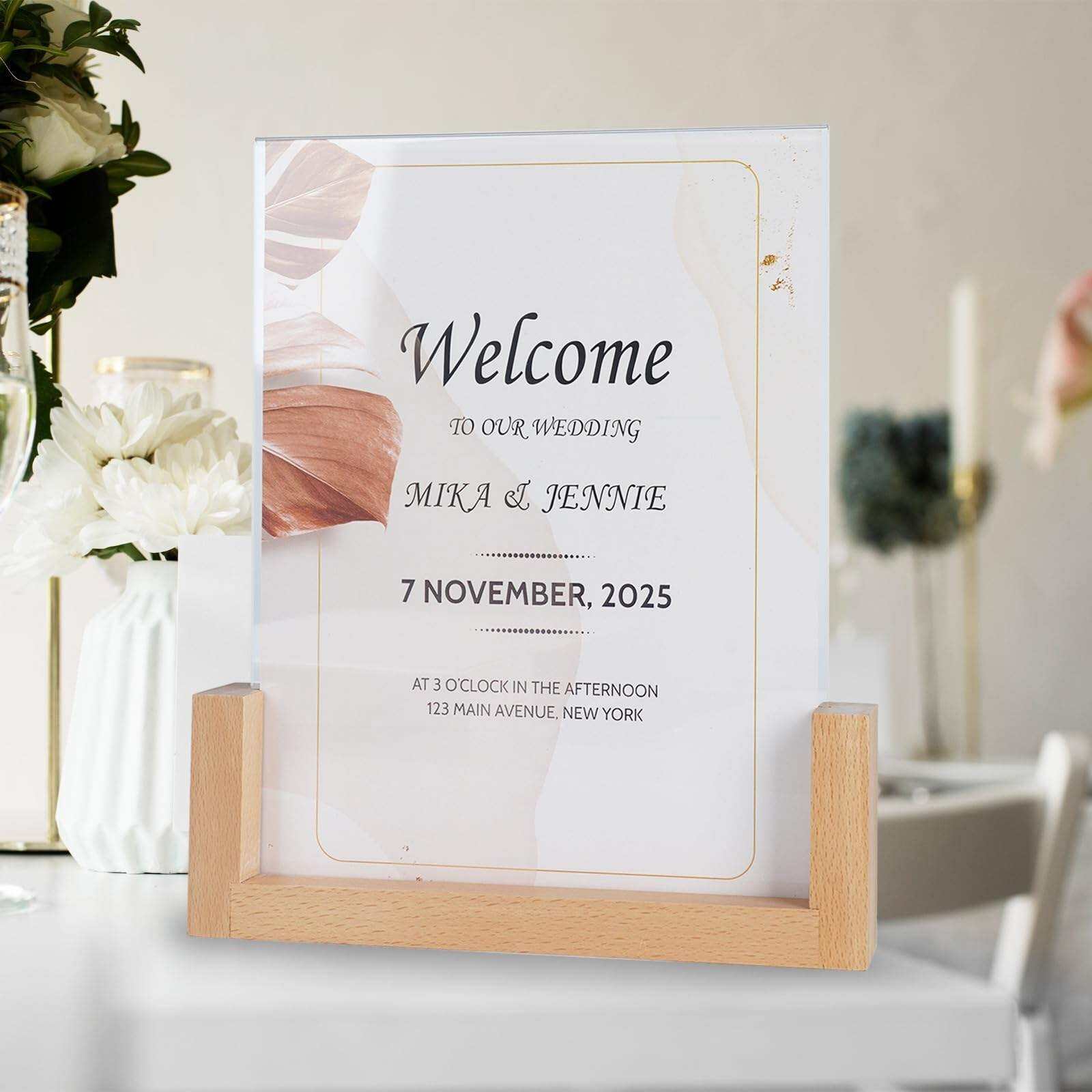 Acrylic Sign Holder