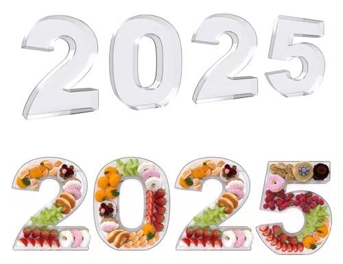 Acrylic Letter Box, Reusable Fillable Letter Cake Candy Dish Display Serving Tray for Birthday Anniversary Party Decoration details