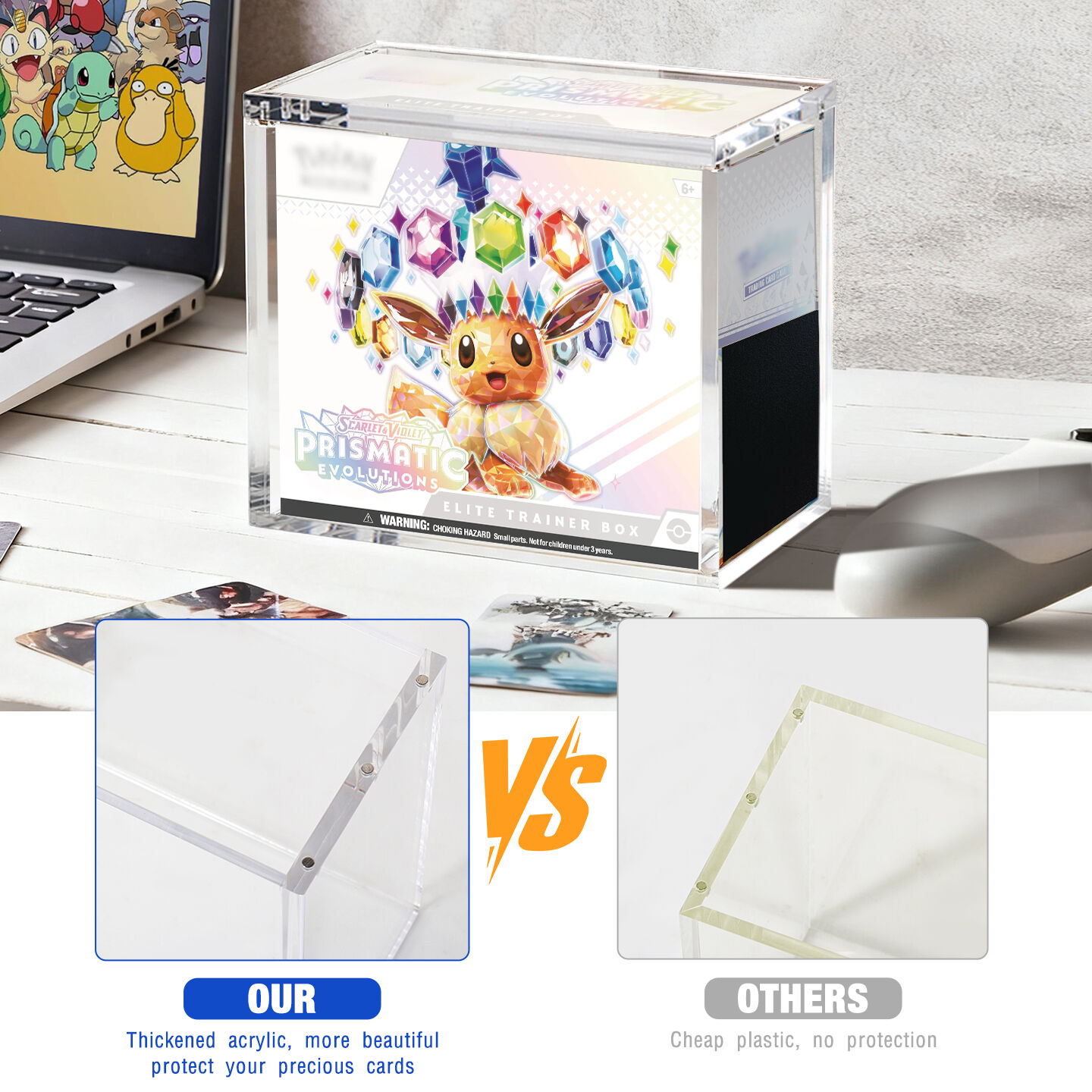 Opdag de uslåelige fordele ved vores akrylboks med låg