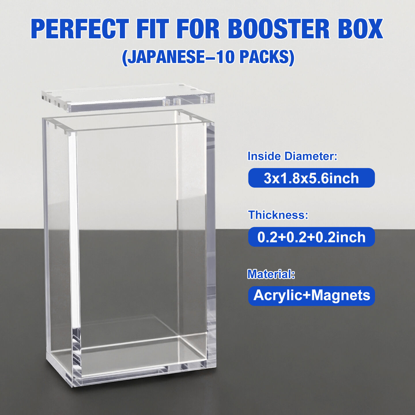 Modern Transparent Acrylic TCG Protector Display Case_3.jpg