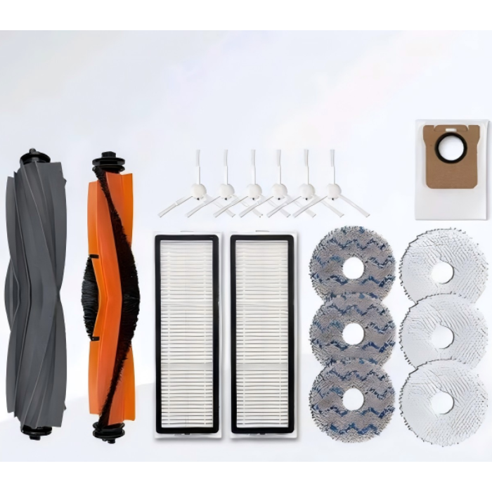 Dreame L10s Ultra/Pro Aksesuarları, Rulolu Fırça, Filtre Ekranı, Bez, Toz Torbası ve Sarf Malzemeleriyle Donatılmıştır, Evrensel Tip