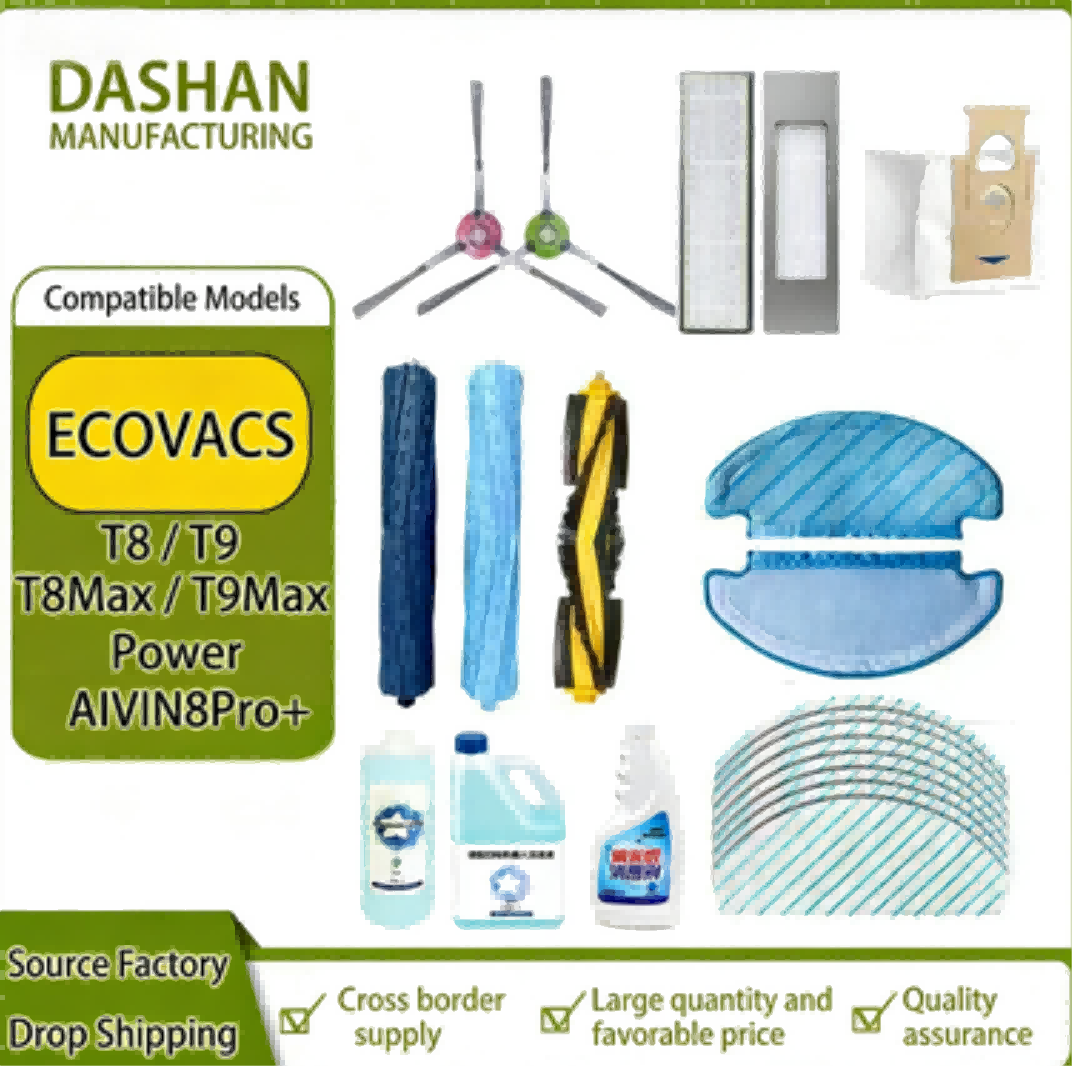 Adapt to Cobos Sweeping Robot OZMO Accessories T8/T9MAX N8PRO AIVI Filter Element Side Brush Rolling Brush