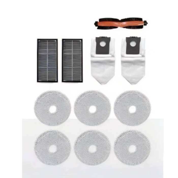 Dreame X30/X30 Pro/S10Ultra Süpürge 410 Orijinal Sarf Malzemesi Toz Torbası, Filtre Ekranı, Bez, Rulolu Fırça