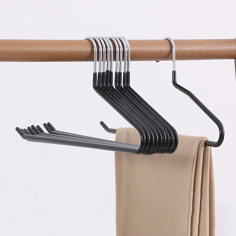 Glued custom metal hanger
