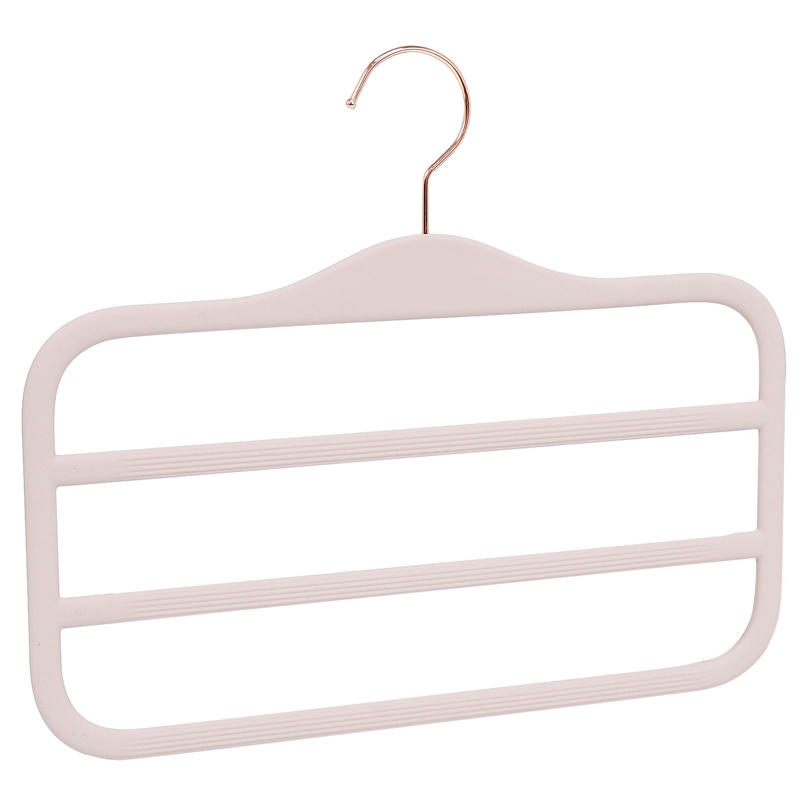 3-Layers multifunctional plastic hanger