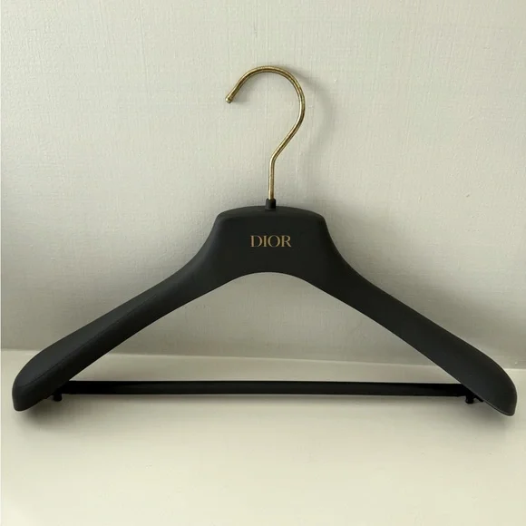 Black multifunctional luxury plastic hanger