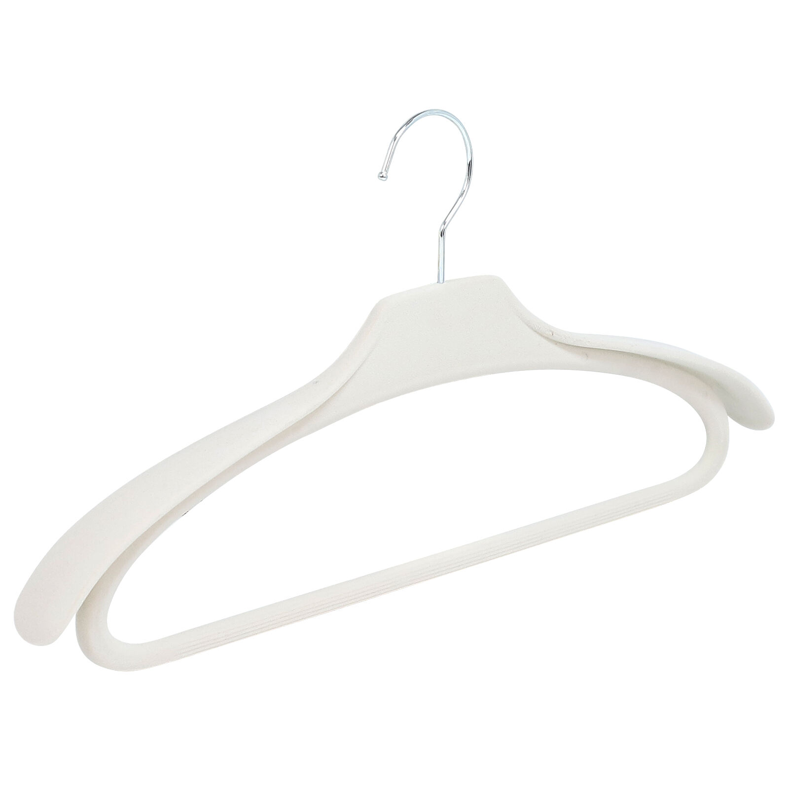 Flocked cover hangers collection