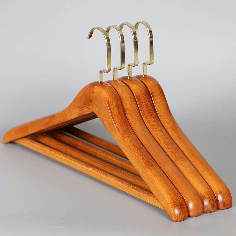 Percha de madera de exhibición Plus Hombros Personalizada de Lujo