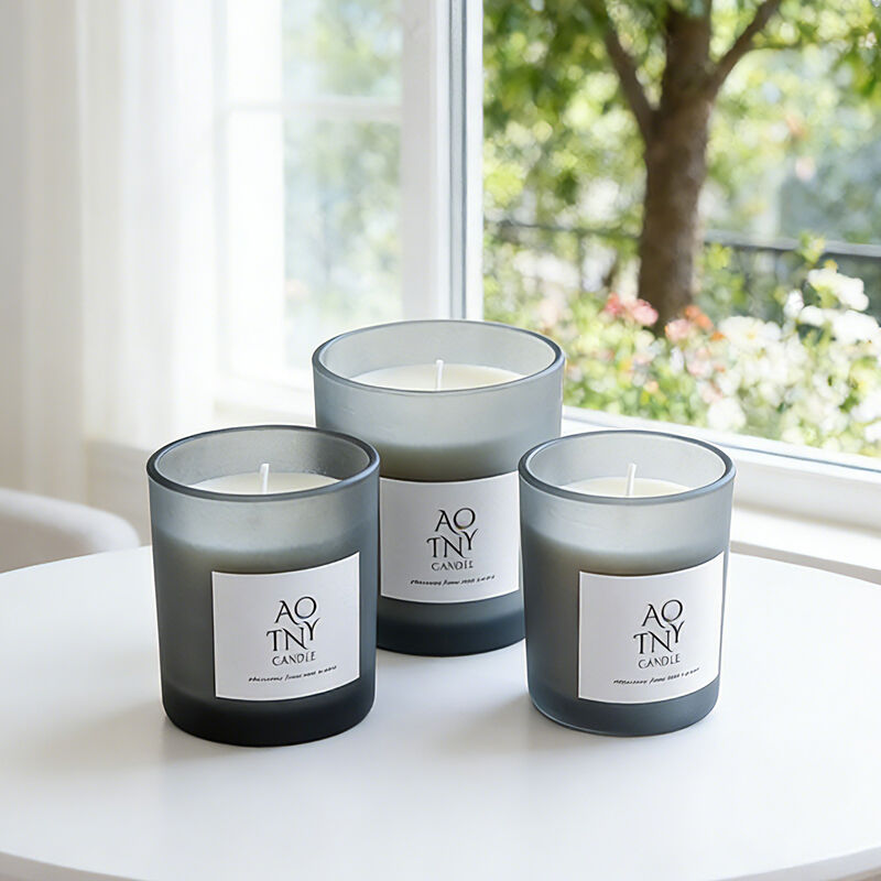  Luxury Jar Home Scented Fragrance Candle 