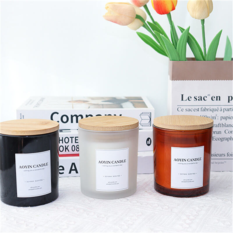  Luxury Jar Home Scented Fragrance Candle 