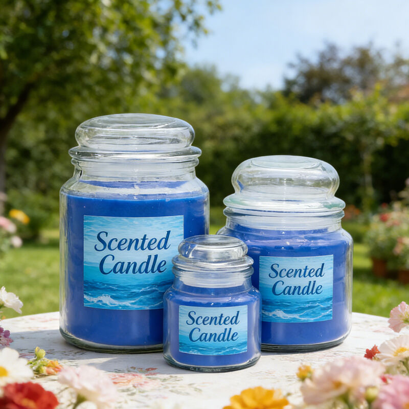  Medium Jar Luxury Scented Mushroom-shaped Candles For Home Living