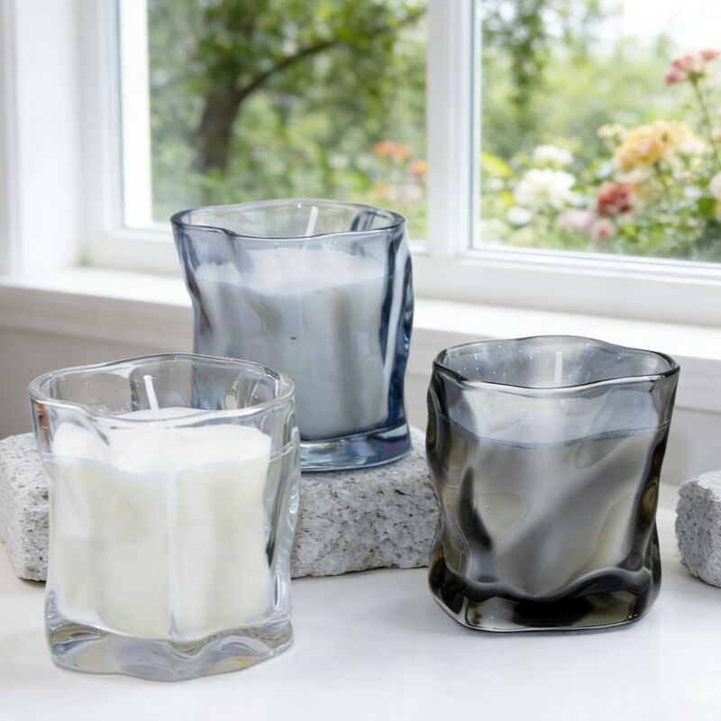 Twist Cup Aromatherapy Glass Jar Candles For Holiday Birthday