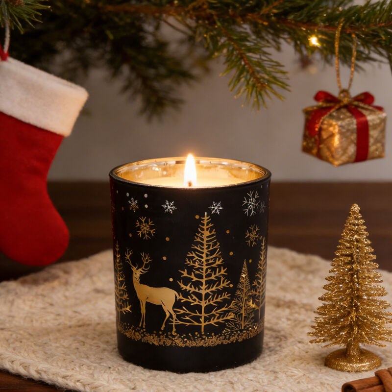 LED Scented Glass Candles Gift Set for Wedding