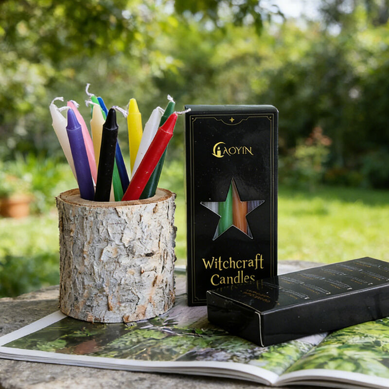 candle supplier colorful smokeless stick candle 5inch chime candle