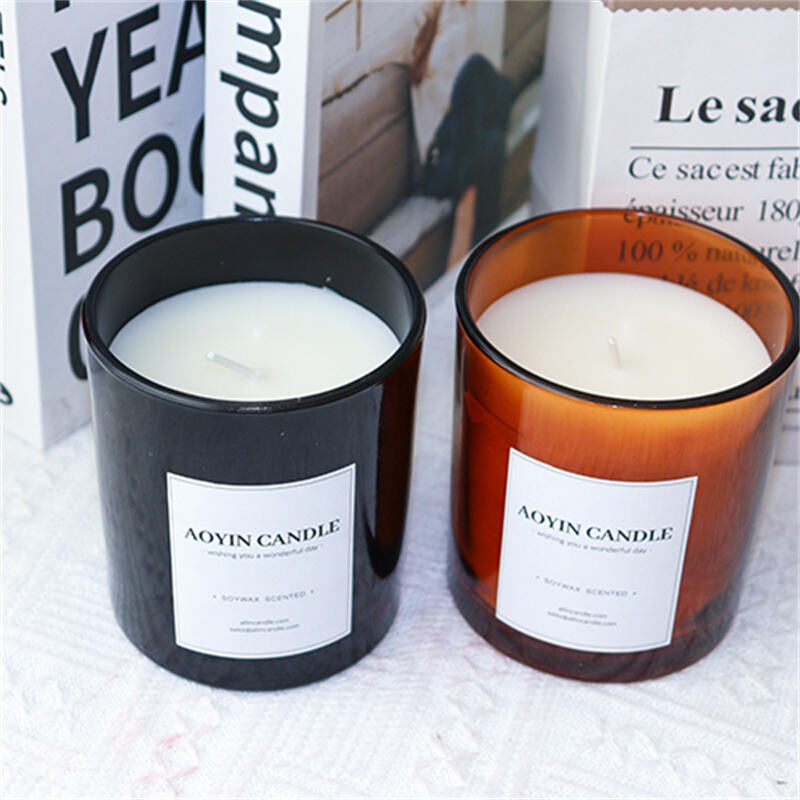  Luxury Jar Home Scented Fragrance Candle 