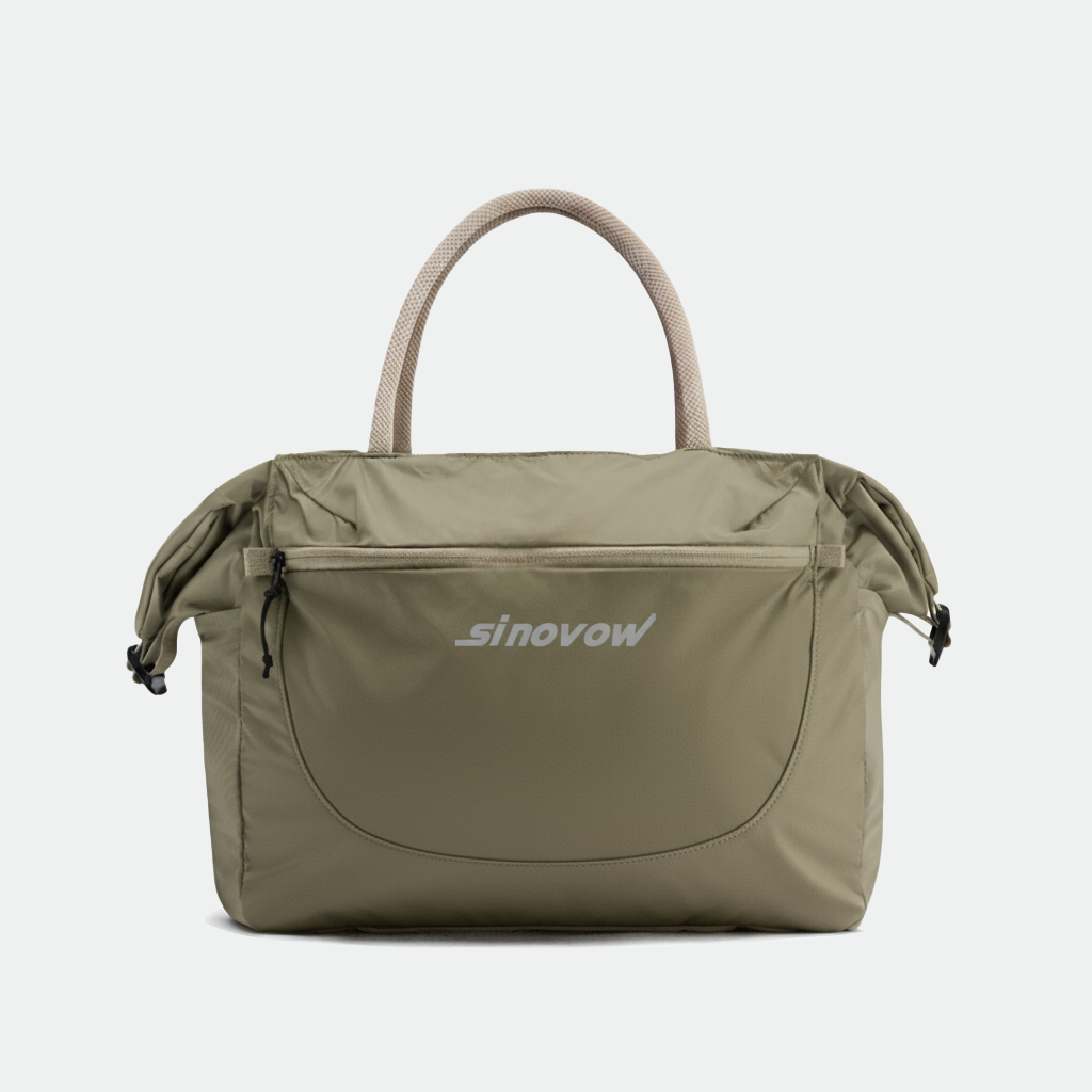 Water Resistant Fabric Tote Bag with Secure Internal Pockets