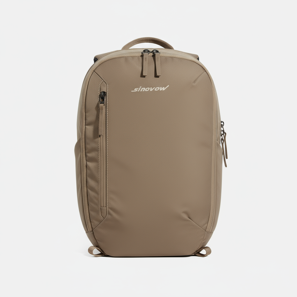 Exklusiver Laptop-Rucksack mit gepolstertem Laptopfach und übersichtlichem Stauraum