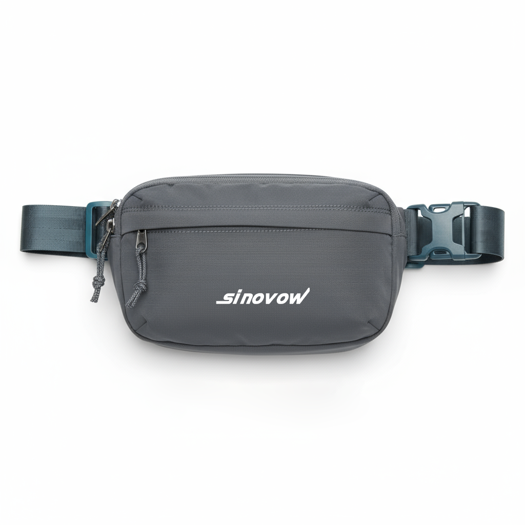 Kompakte Crossbody-Tasche für städtische Reisen mit sicherem Reißverschlussfach