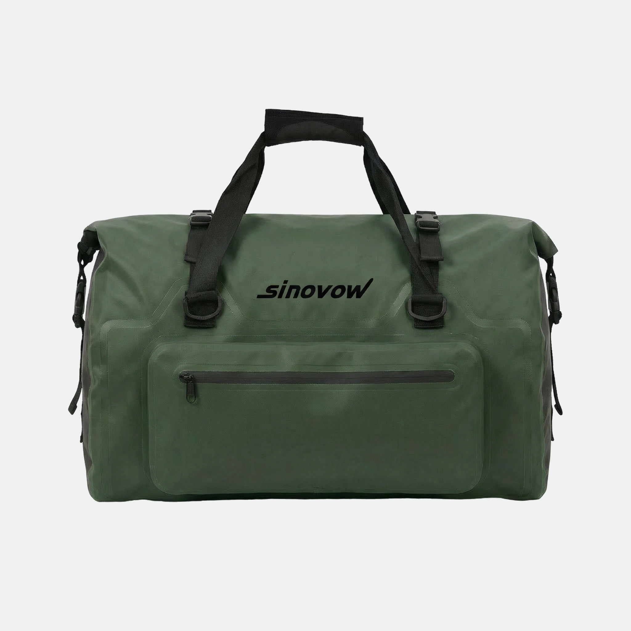 Jade 500D PVC Waterproof Duffel with Black End Strips