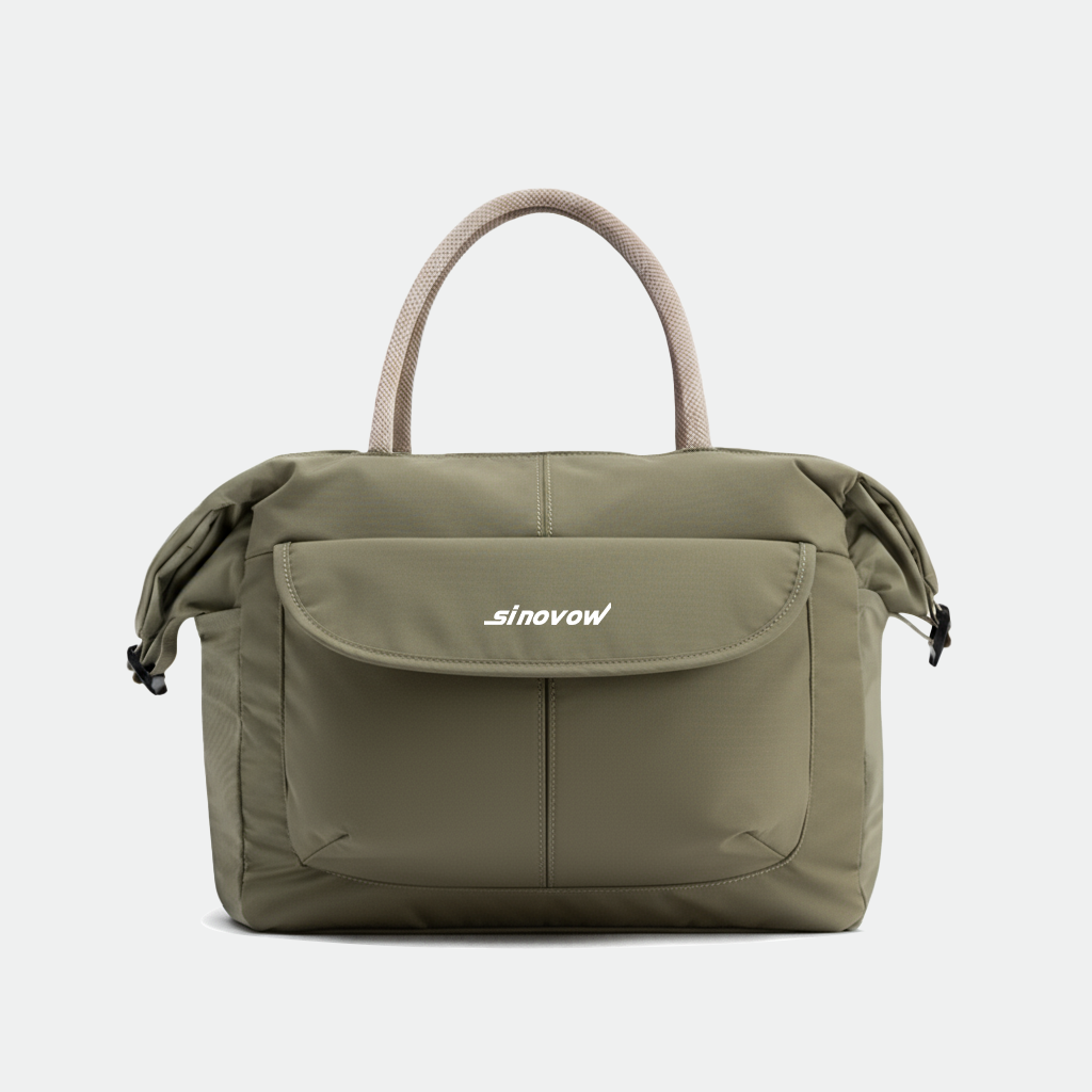 Foldable Portable Handheld Tote Bag for Vacation Gym and Shopping