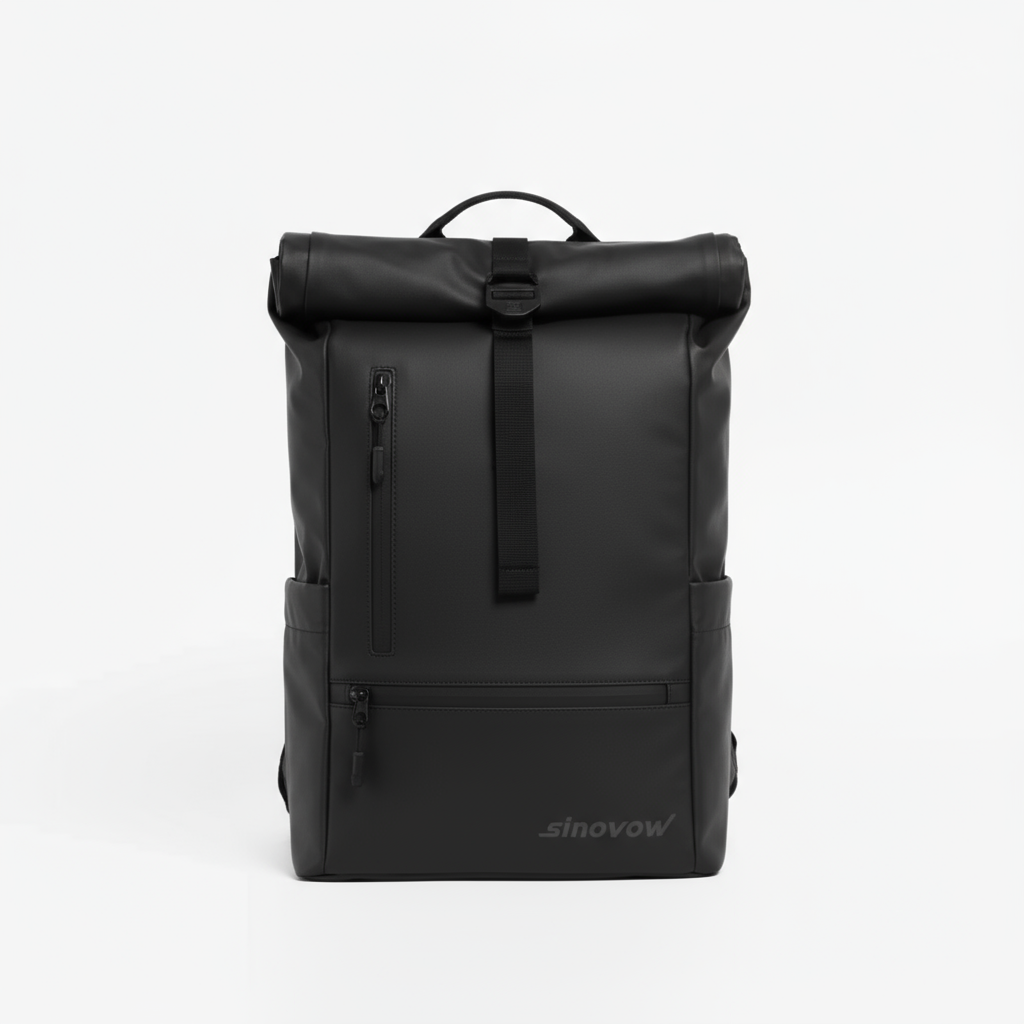 Minimalistische wasserdichte Rolltop-Tasche für alltägliche Essentials